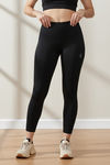 Zelocity Quick Dry Gym Leggings - Jet Black — thumbnail 2